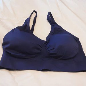 New Rhonda Shear Womens Adjustable Straps Ahh Bra, Dark Blue 3x